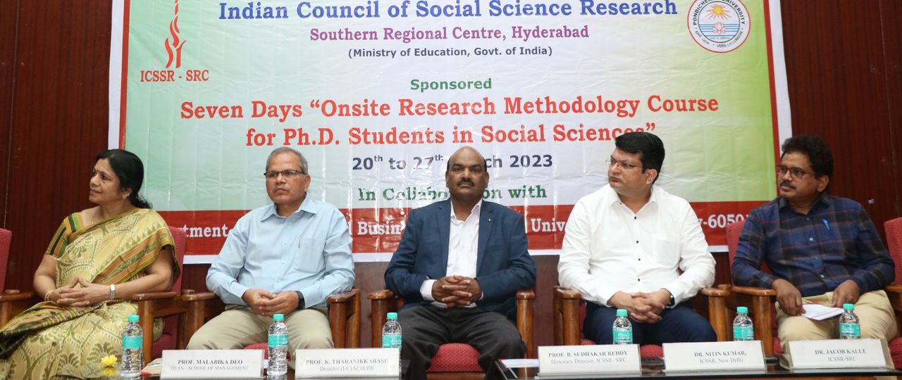 ICSSR-SRC | Indian Council Of Social Science Research Southern Regional ...